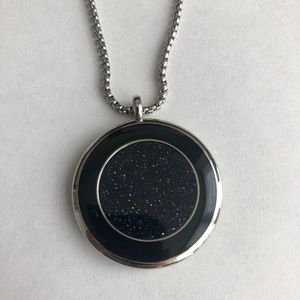 Skagen Night Sky Pendant Necklace